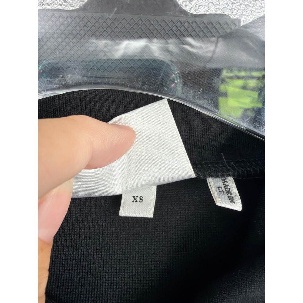 Gestuz MalbaGZ Zipper Rollneck Black Quarter Zip Long Sleeve Top 10905890 XS - Picture 4 of 7